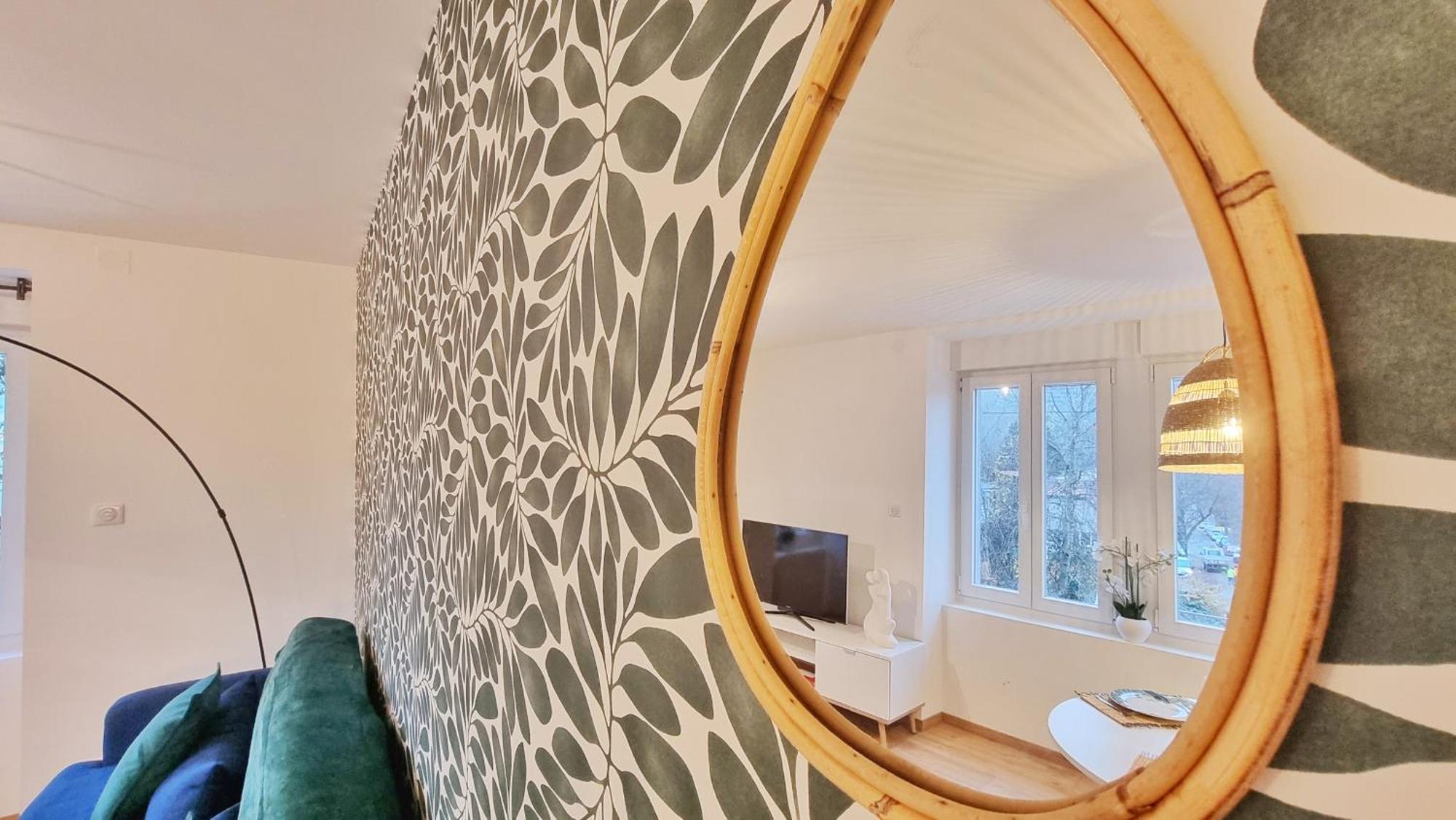 La Buhl Verte - Chic Et Moderne - Calme - Fibre - Relax Bnb Luaran gambar